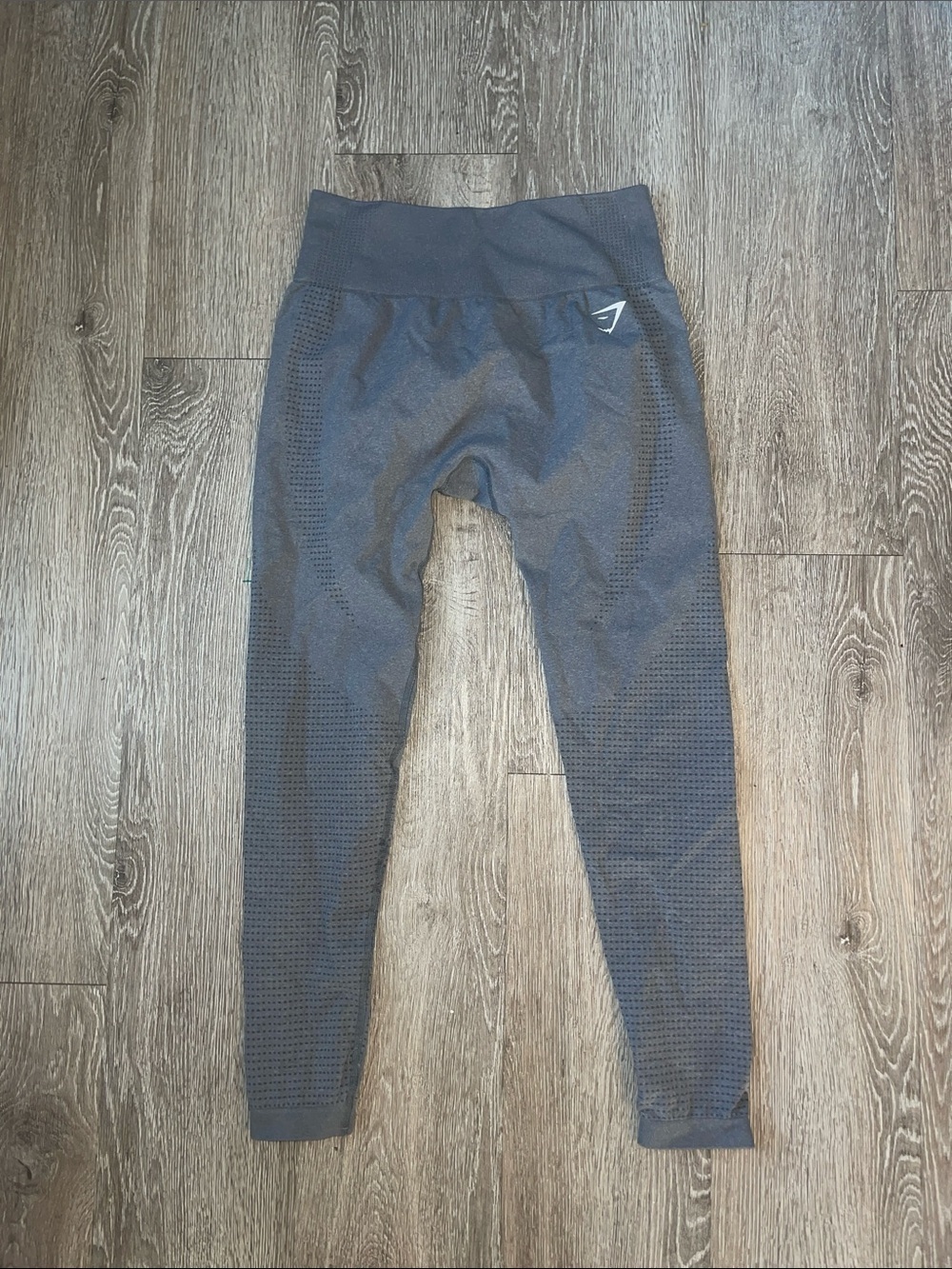 Gymshark sculpting Charcoal gray Seamless Leggings size large